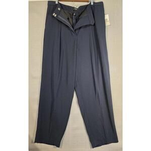 Brand New Jessica Simpson High Rise Pleated Brown Dress Pants Size 16